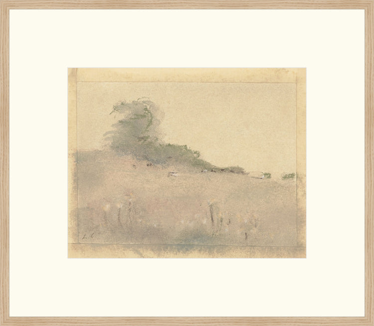 Framed Warmer Days. Frame: Natural Oak. Paper: Hahnemuhle Paper. Art Size: 16x20. Final Size: 27'' X 31''