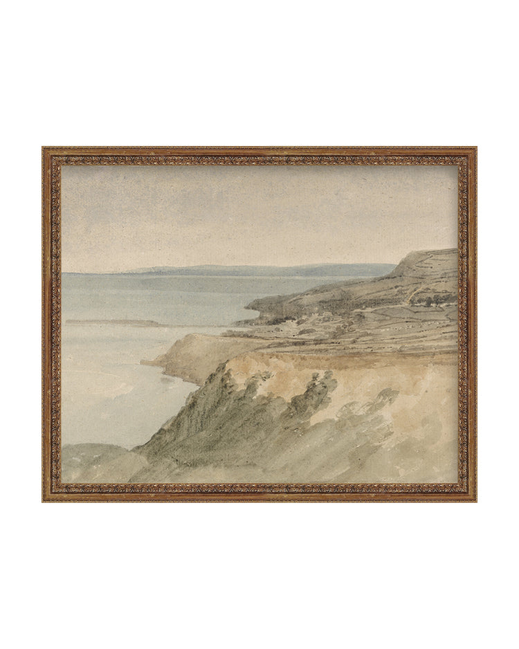 Ornate Laurel Gold · Smooth / 22 x 18