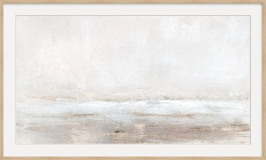 Blush Landscape - Custom Framed Print with Mat
