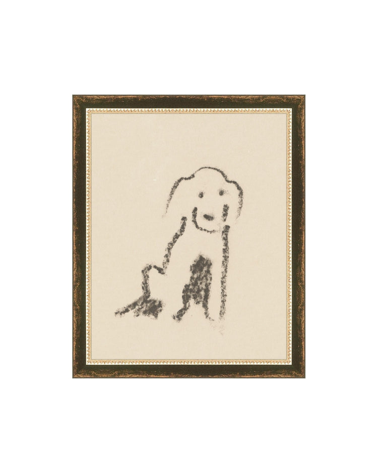 Charcoal Dog I