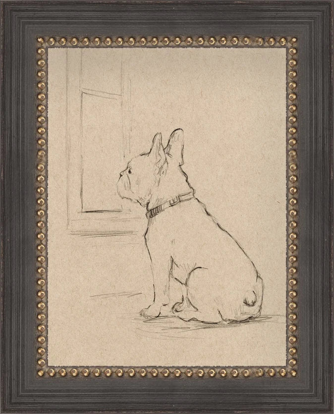 Framed - Classic Black and Gold / 5.5 x 6.83