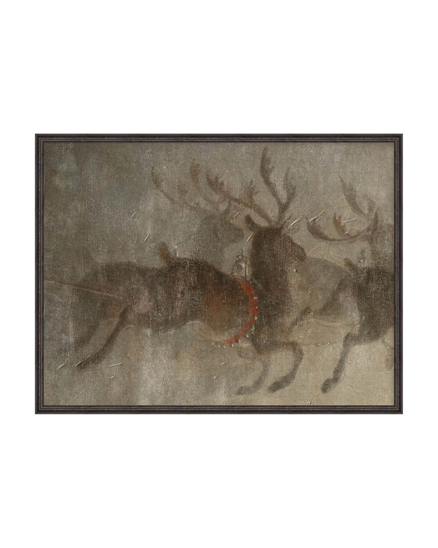 Framed - Florence Dark Walnut - Rag - Classic / 25.25 x 19.25