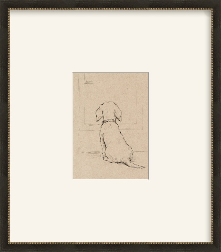 Framed - Vintage Black and Silver & Mat / 14.5 x 16.5