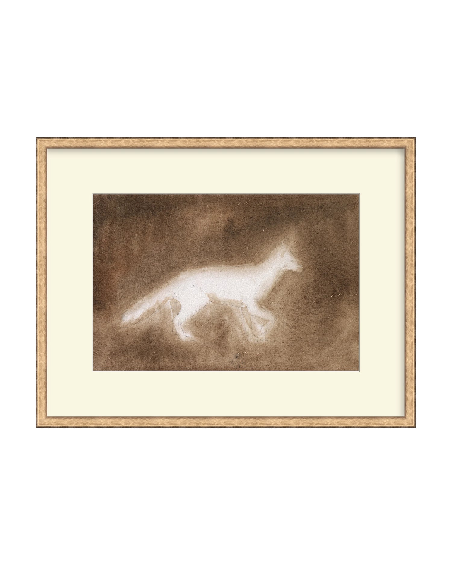 Framed - Timeless Gold - Torchon - Off-White Mat / 25.75 x 19.75