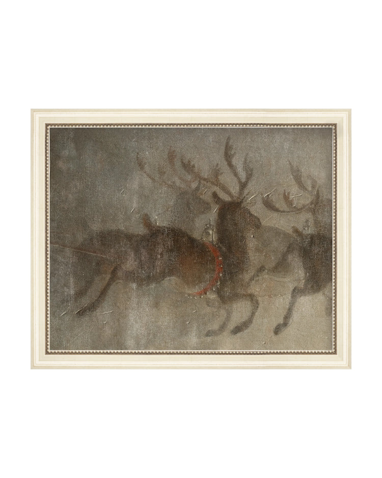 Framed - Antique Ivory - Rag - Classic / 15.75 x 12.75