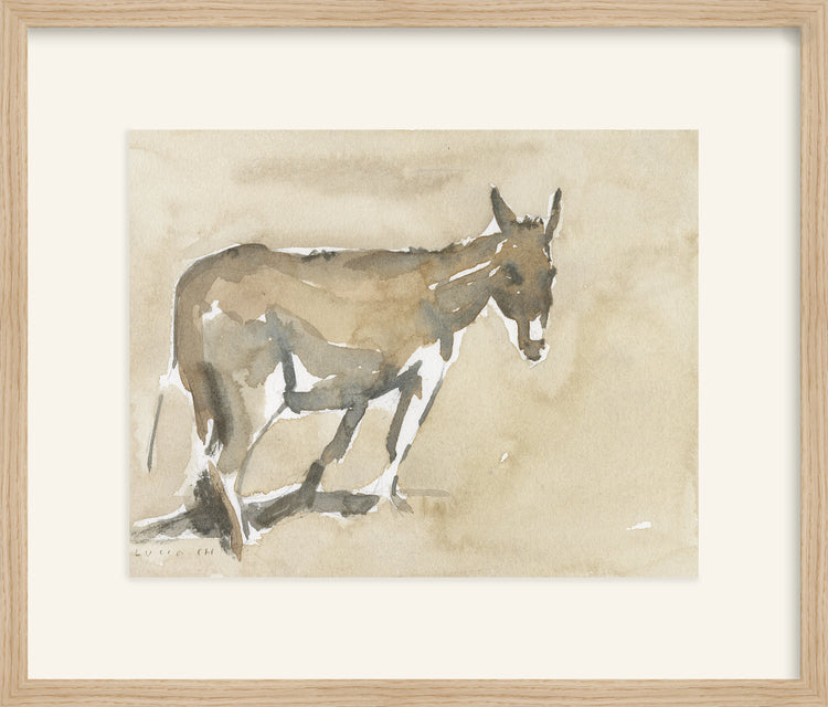 Framed - Matte Oak & Mat / 20.5 x 17.5