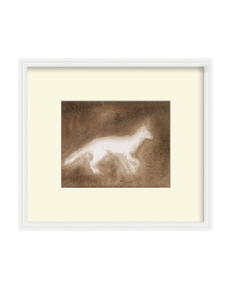 Framed - Alabaster White - Torchon - Off-White Mat / 17.75 x 15.75