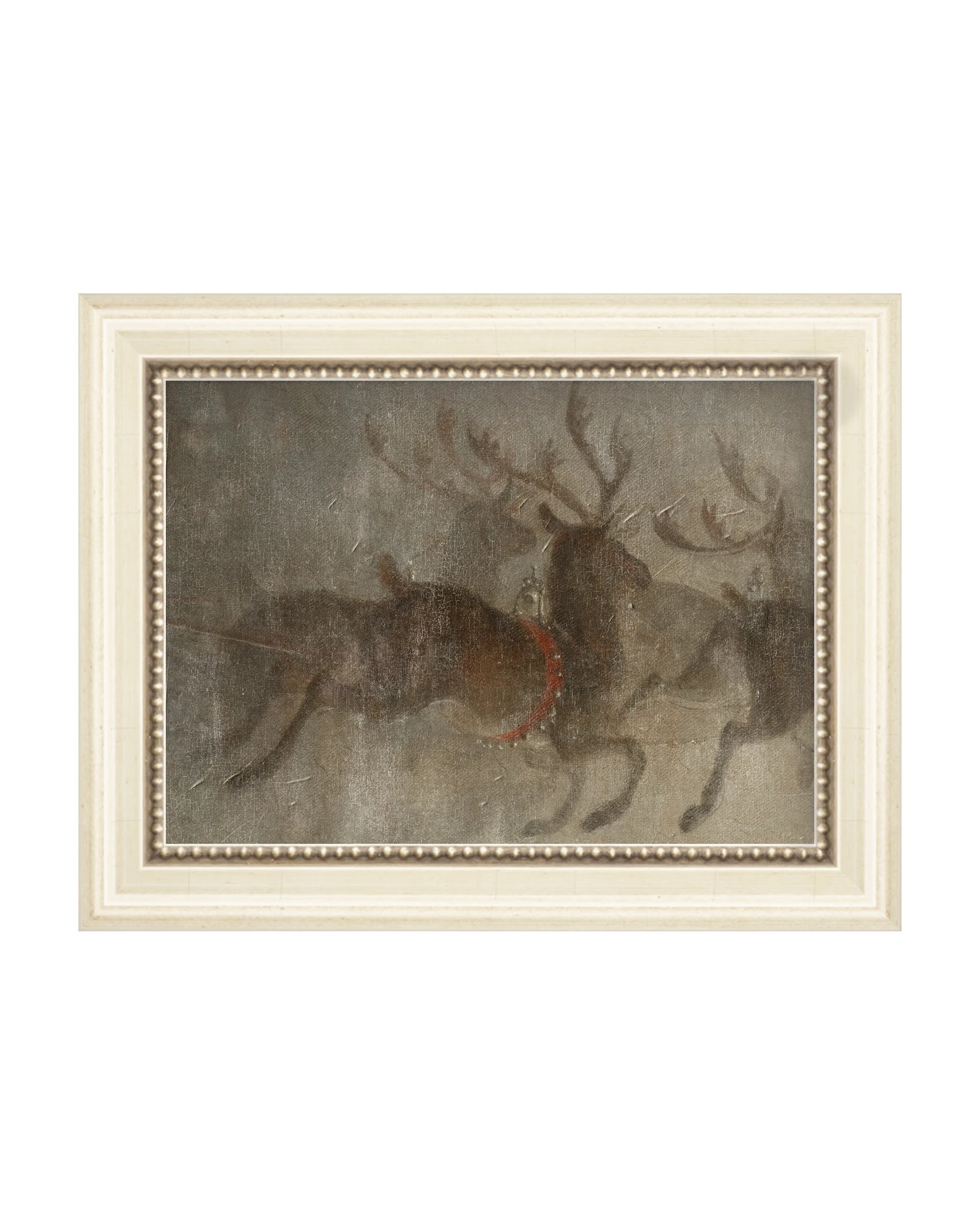 Framed - Antique Ivory - Rag - Classic / 8.75 x 6.75