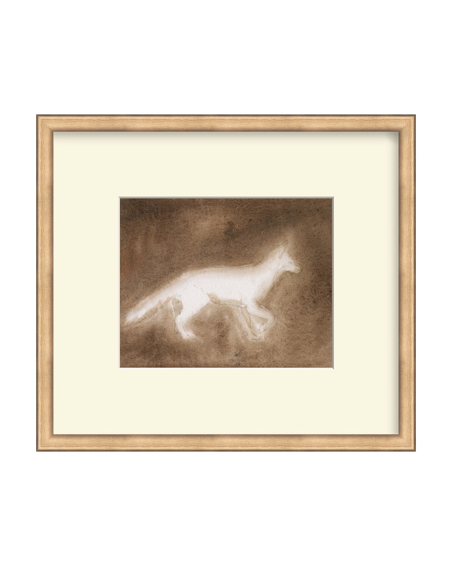 Framed - Timeless Gold - Torchon - Off-White Mat / 17.75 x 15.75