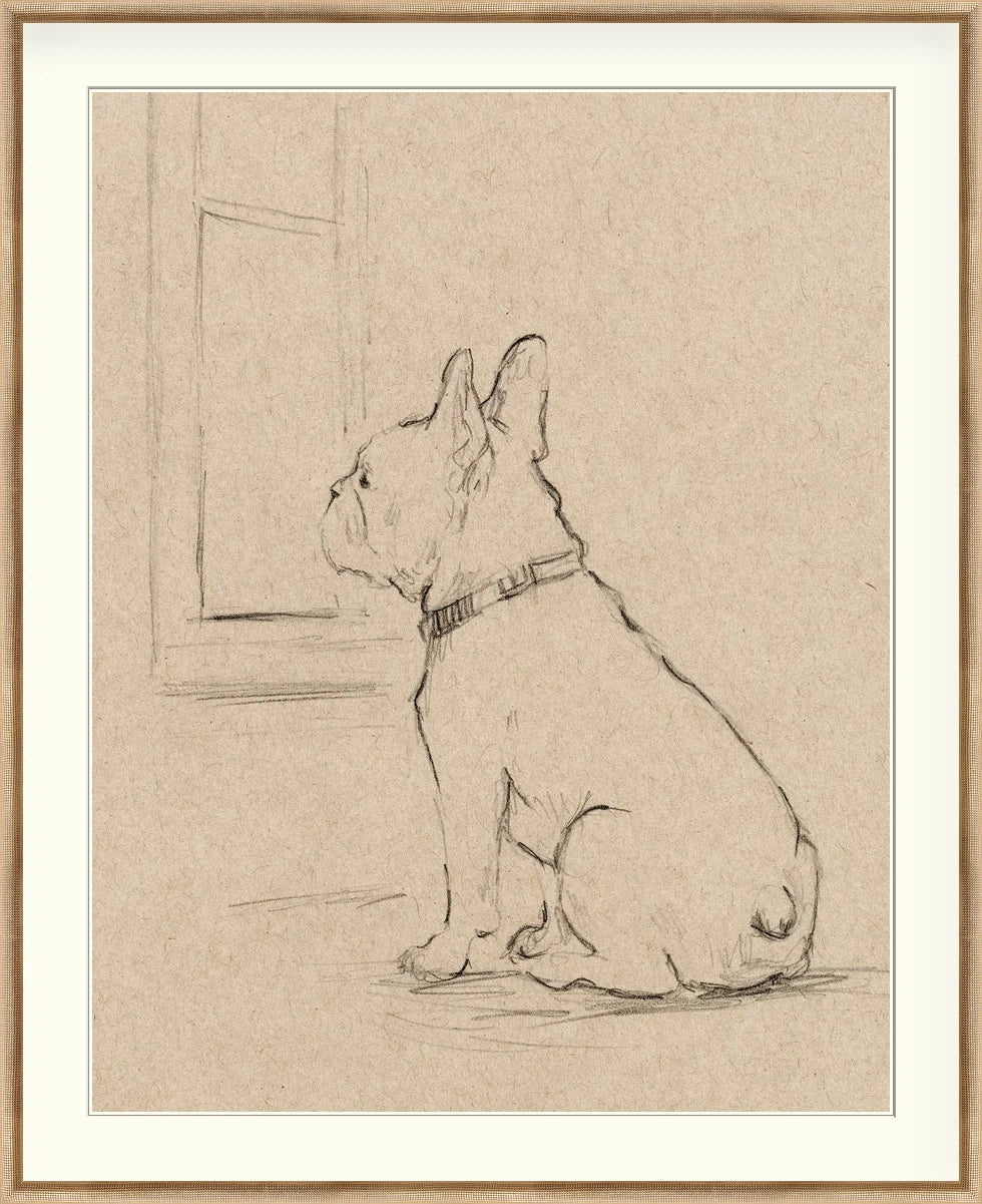 Framed - Marais Gold & Mat / 23.5 x 28.75