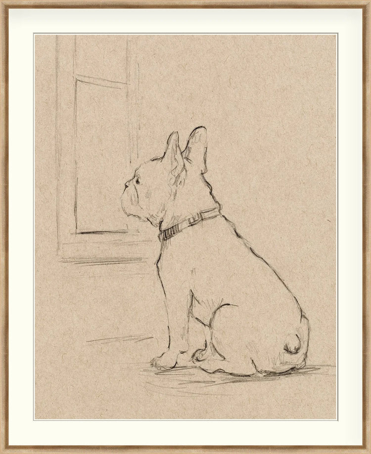 Framed - Marais Gold & Mat / 23.5 x 28.75