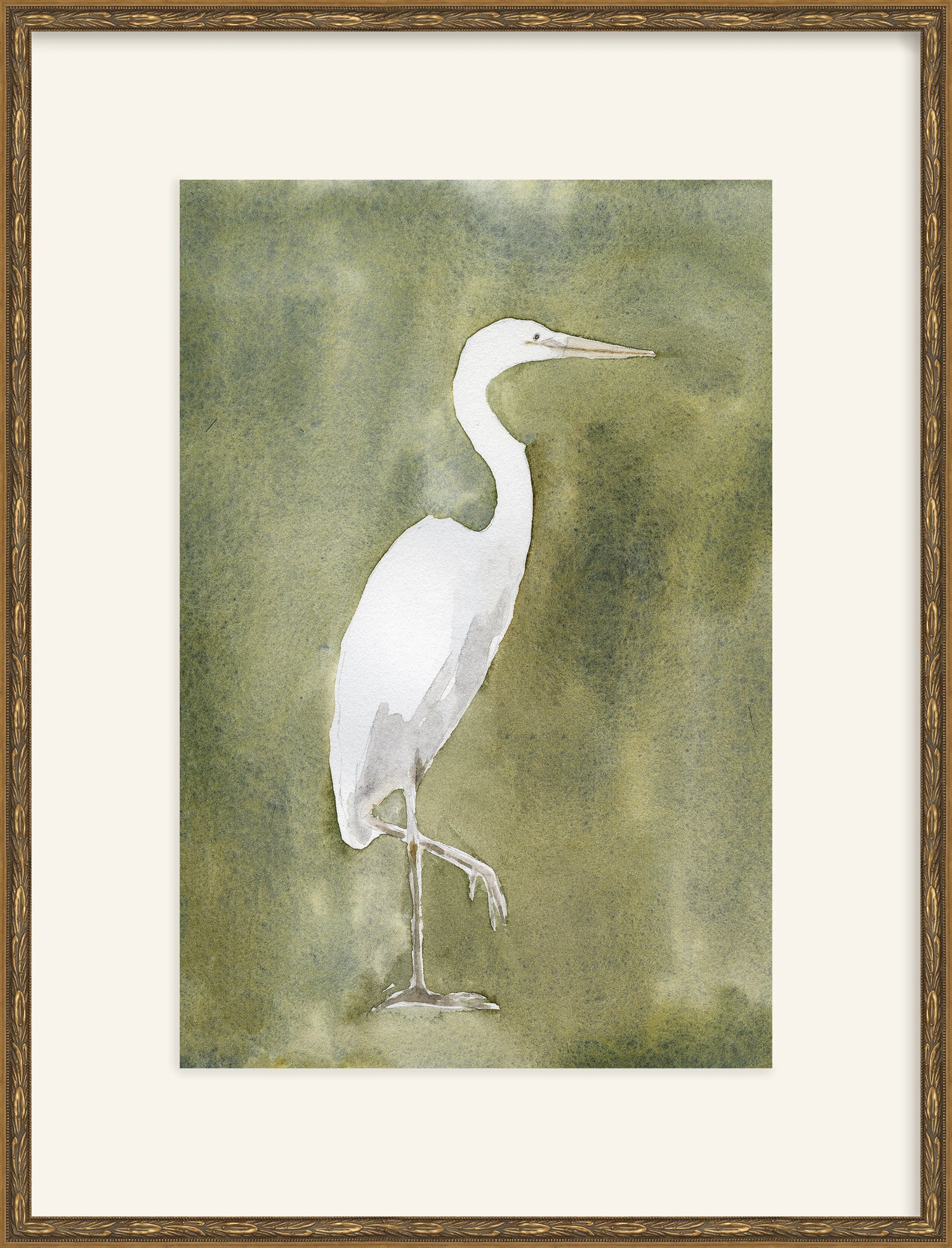 Framed - Laurel Gold & Mat / 19.5 x 25.5
