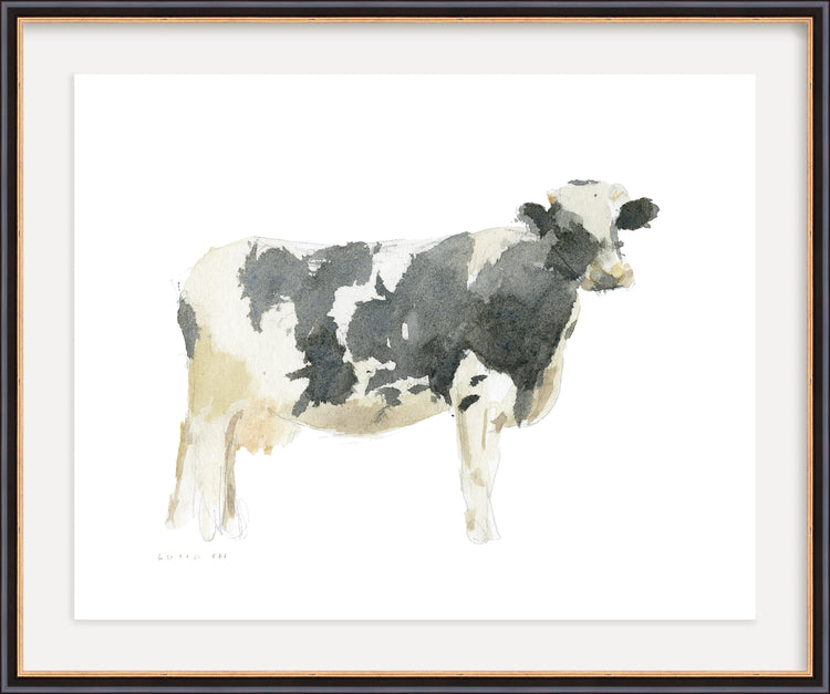 Framed - Traditional Black and Gold & Mat / 24.5 x 20.5