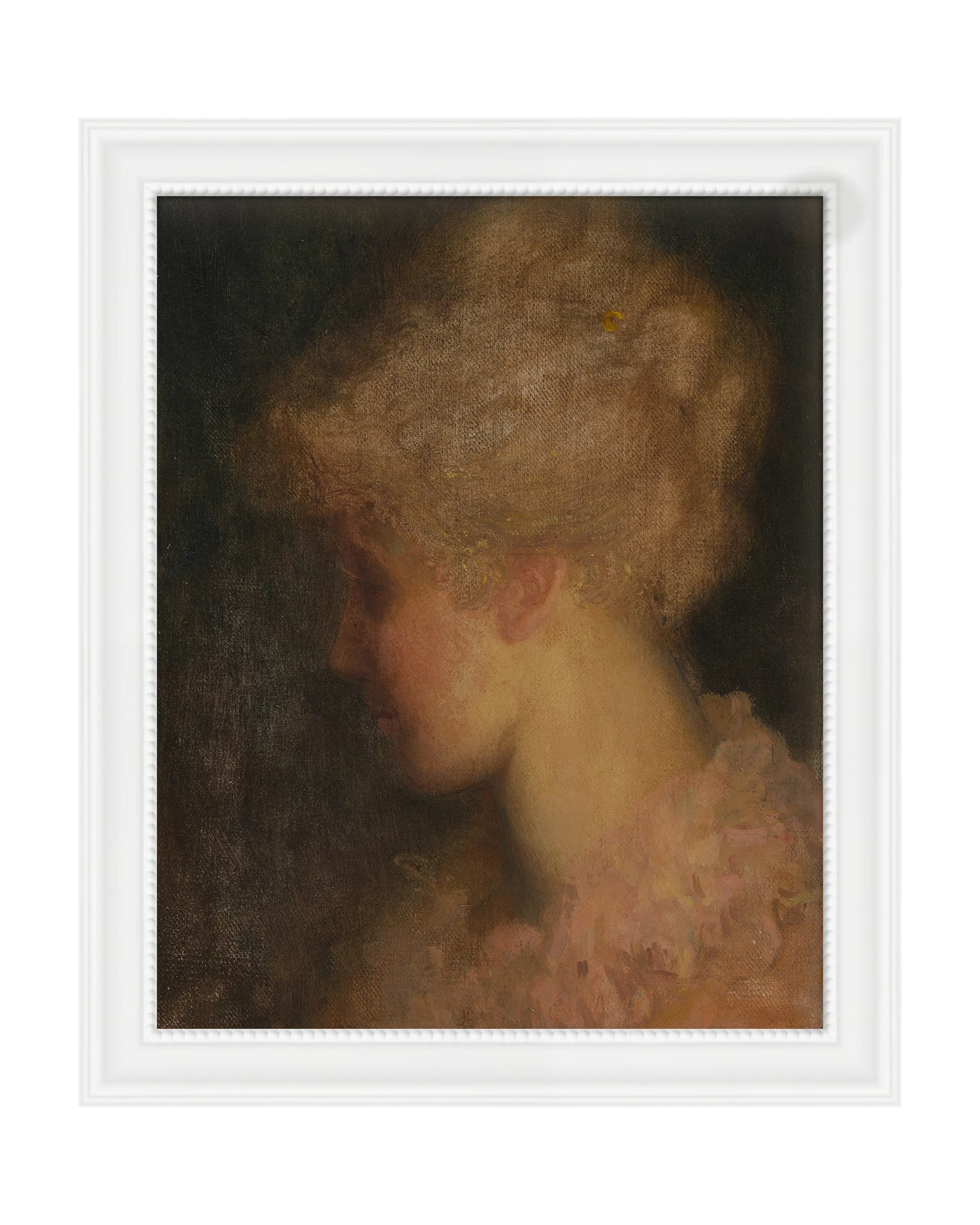 Framed - Alabaster White - Rag - Classic / 9.75 x 11.75