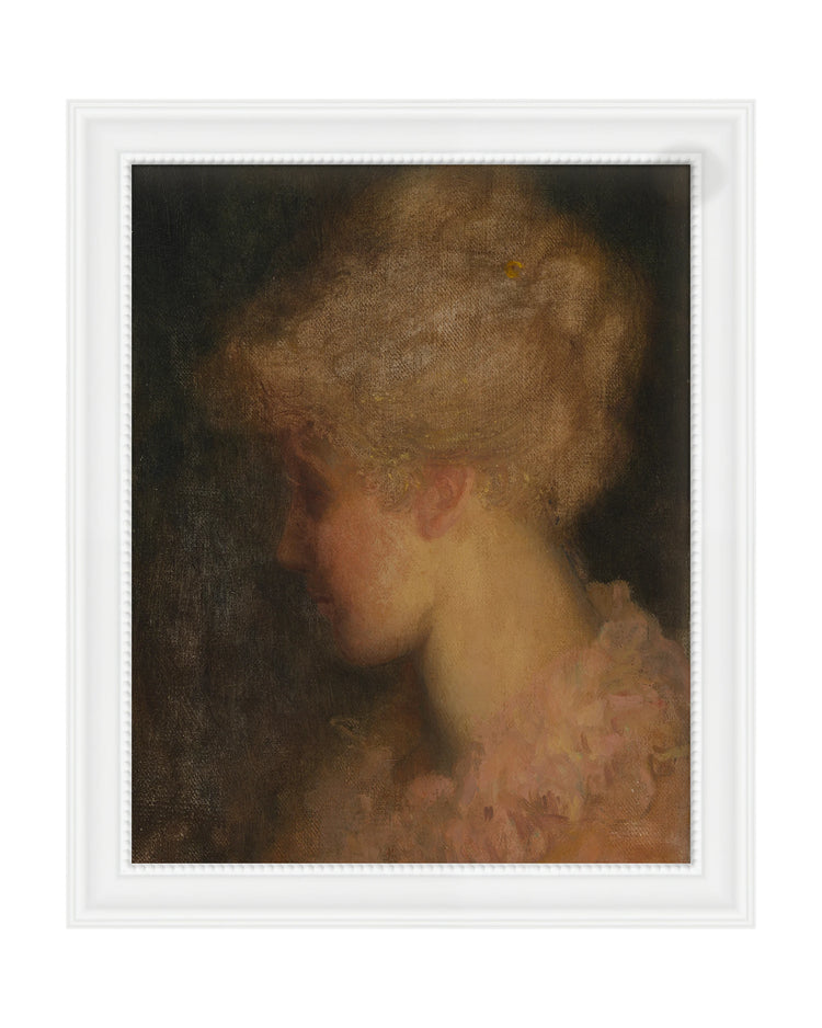 Framed - Alabaster White - Rag - Classic / 9.75 x 11.75