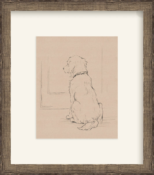 Framed - Driftwood Oak & Mat / 15.25 x 17.25
