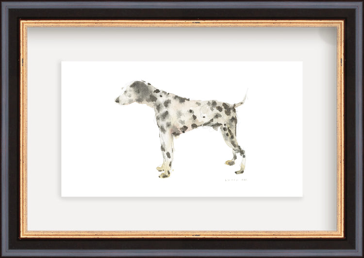 Framed - Traditional Black and Gold & Mat / 10.61 x 7.5