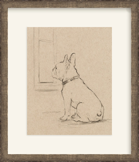 Framed - Driftwood Oak & Mat / 18.25 x 21.25