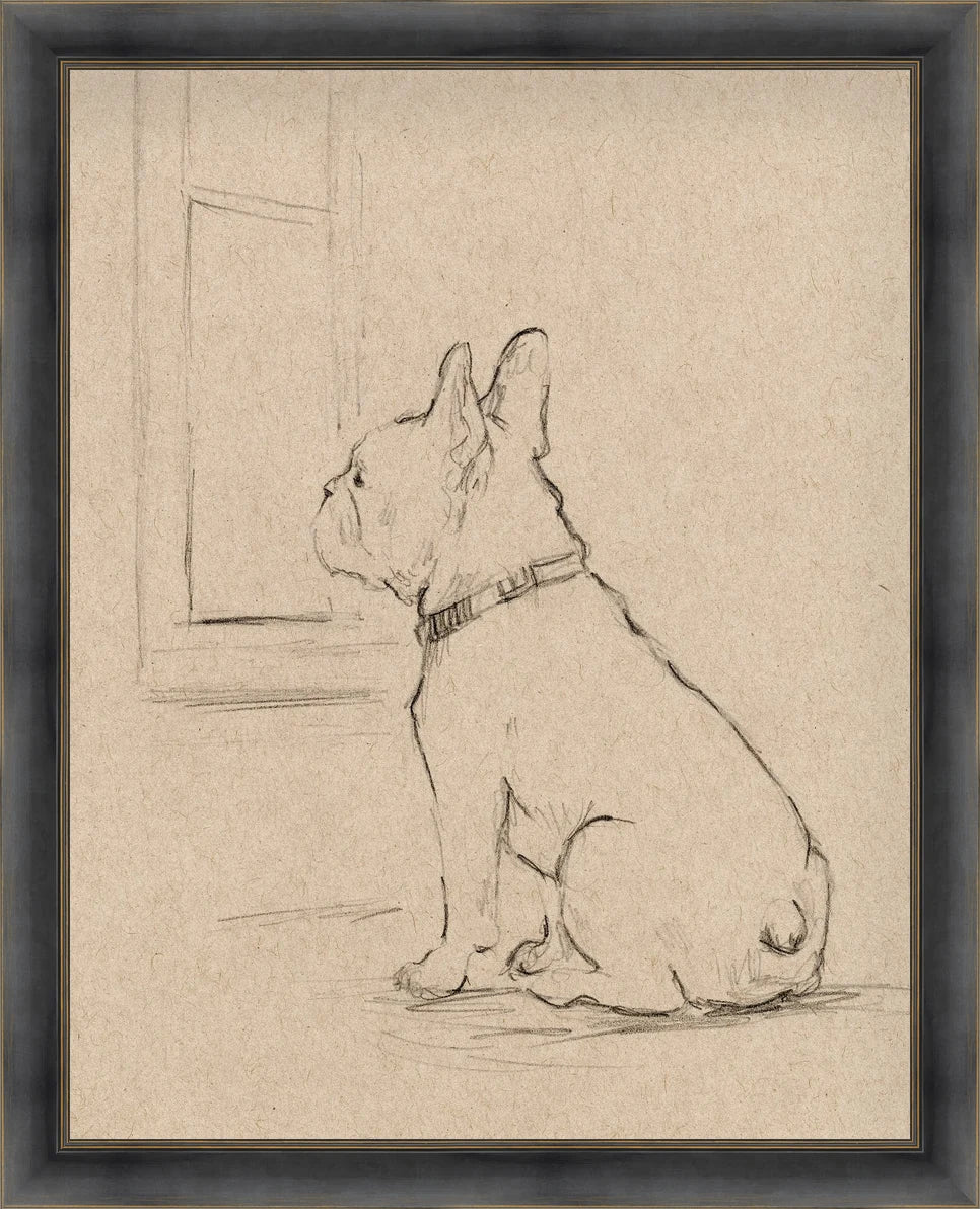 Framed - Sable Black / 22.62 x 27.88