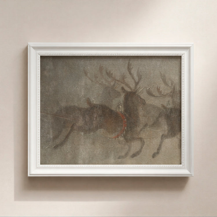Reindeers at Dusk
