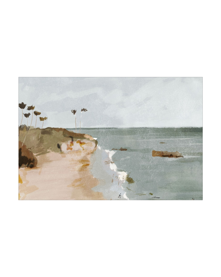 Neutral Beach Landscape