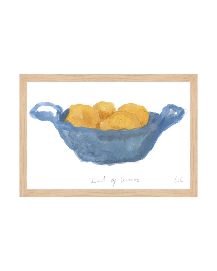 Bowl of Lemons