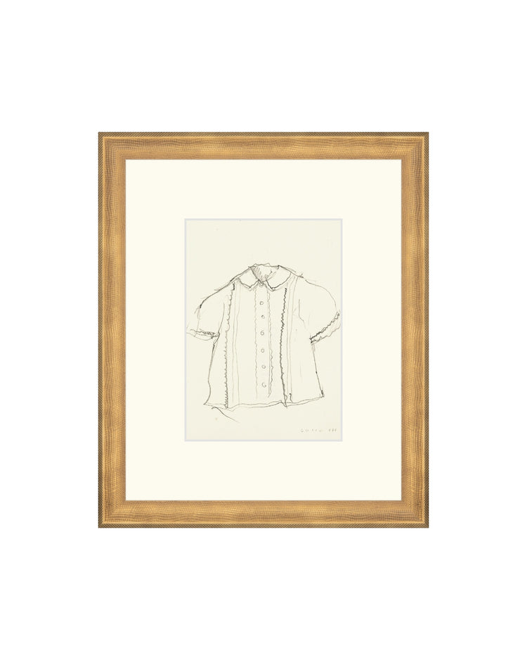 Romantic Shirt Study