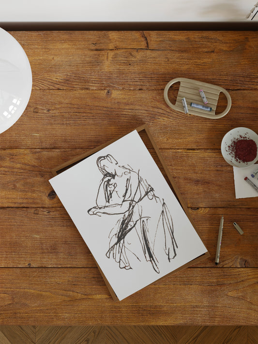 Ink Figure Study II
