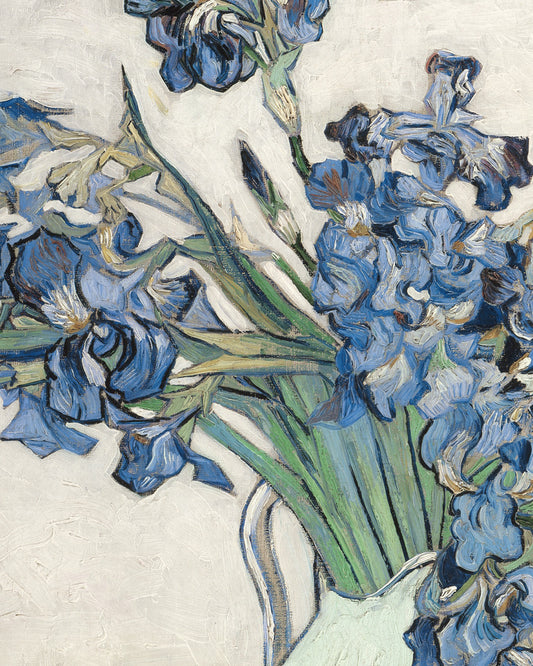 Irises In Vase