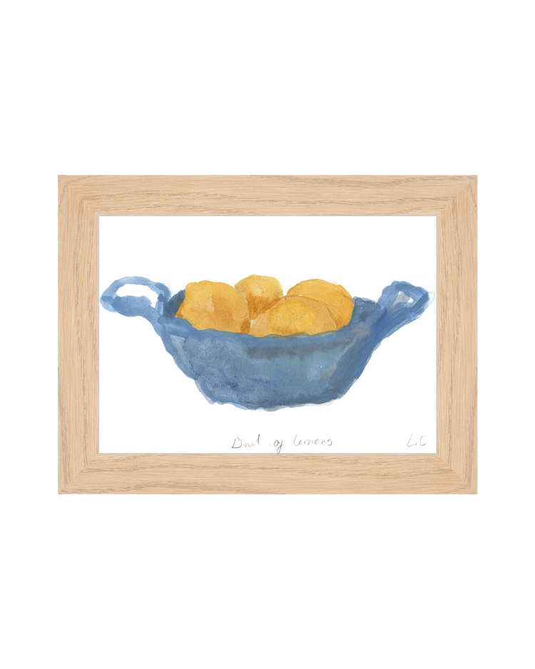 Bowl of Lemons