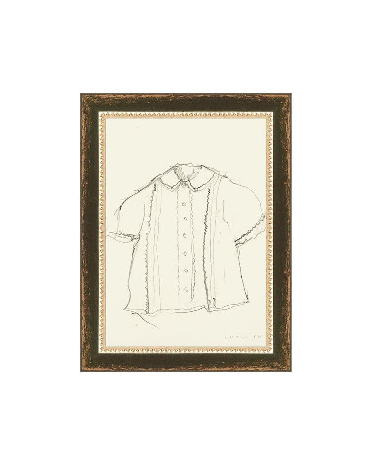 Romantic Shirt Study