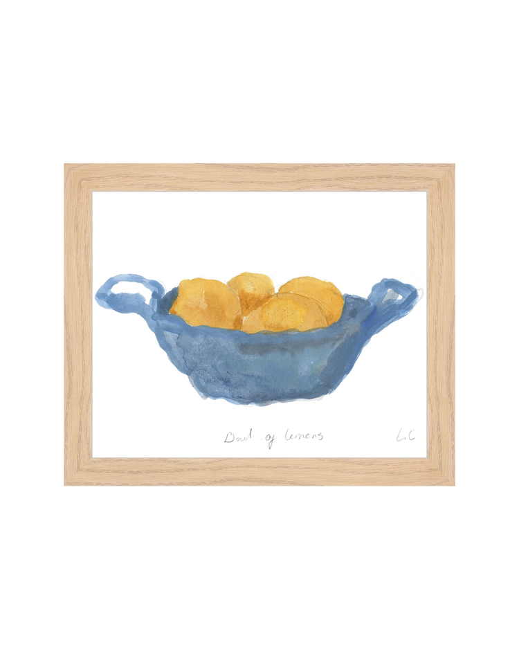 Bowl of Lemons