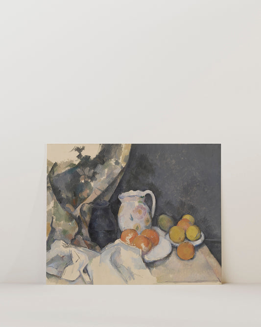 Still Life Fruit and Vases HoJ