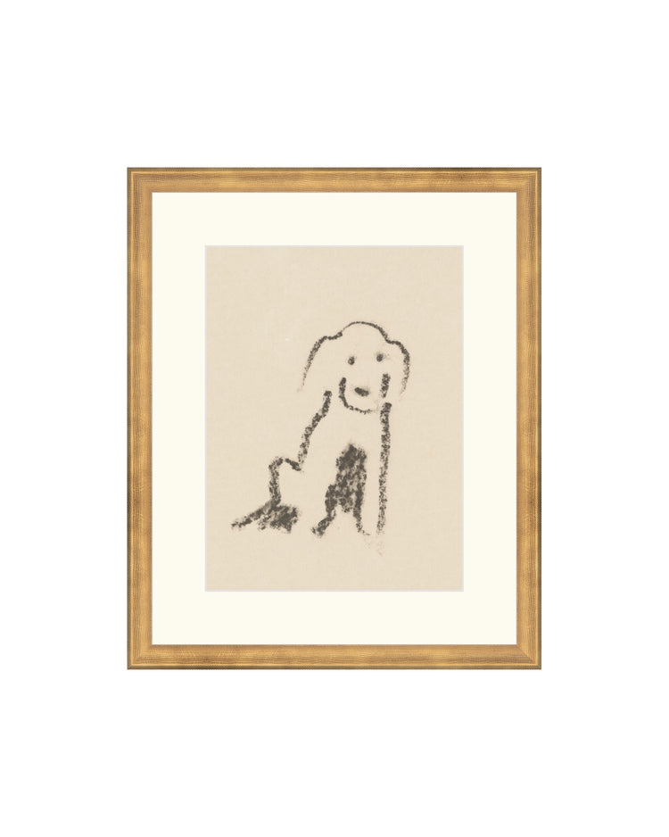 Charcoal Dog I