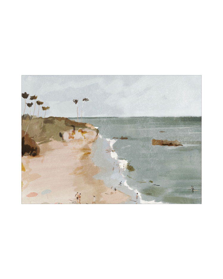Neutral Beach Landscape