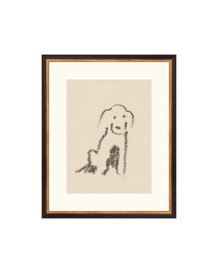 Charcoal Dog I