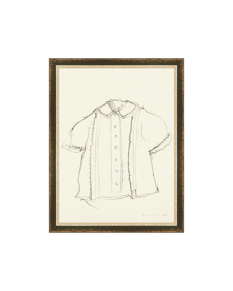 Romantic Shirt Study