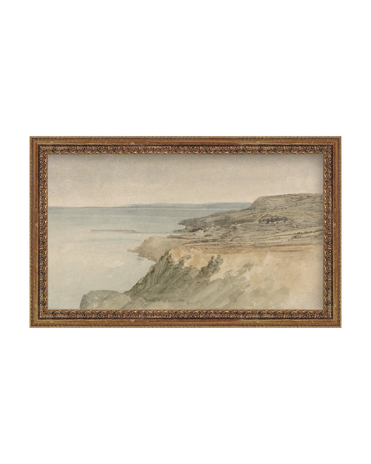 Ornate Laurel Gold · Smooth / 18 x 11