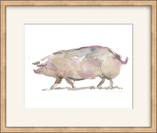 Framed - Timeless Gold & Mat / 20.25 x 17.25