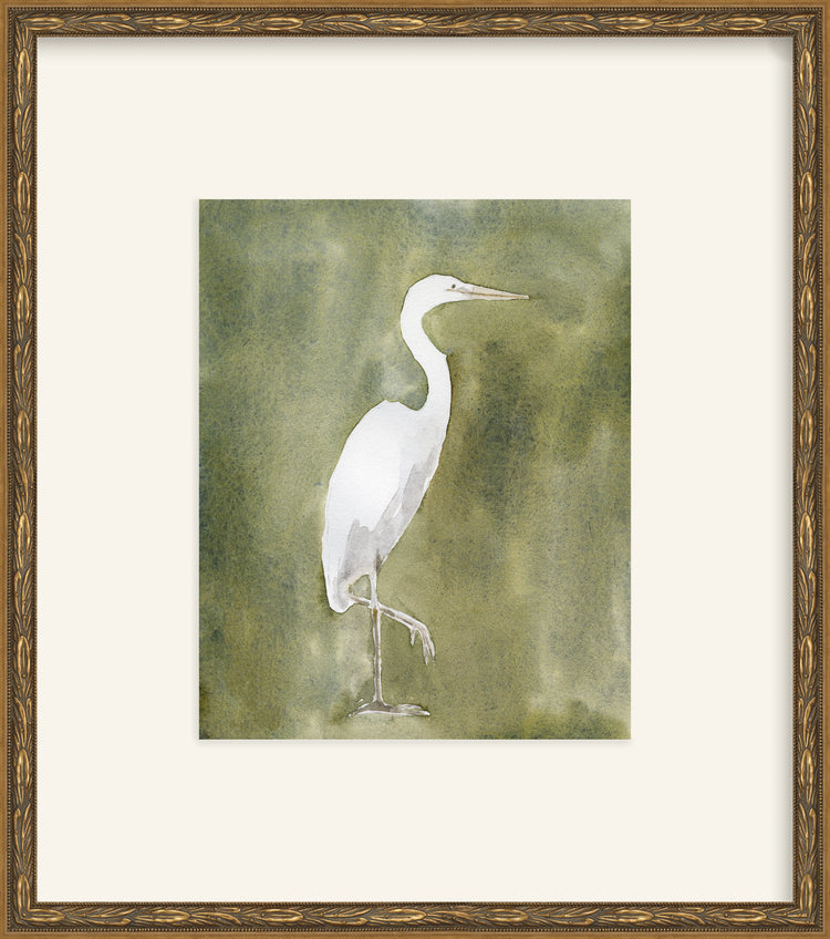 Framed - Laurel Gold & Mat / 15.5 x 17.5