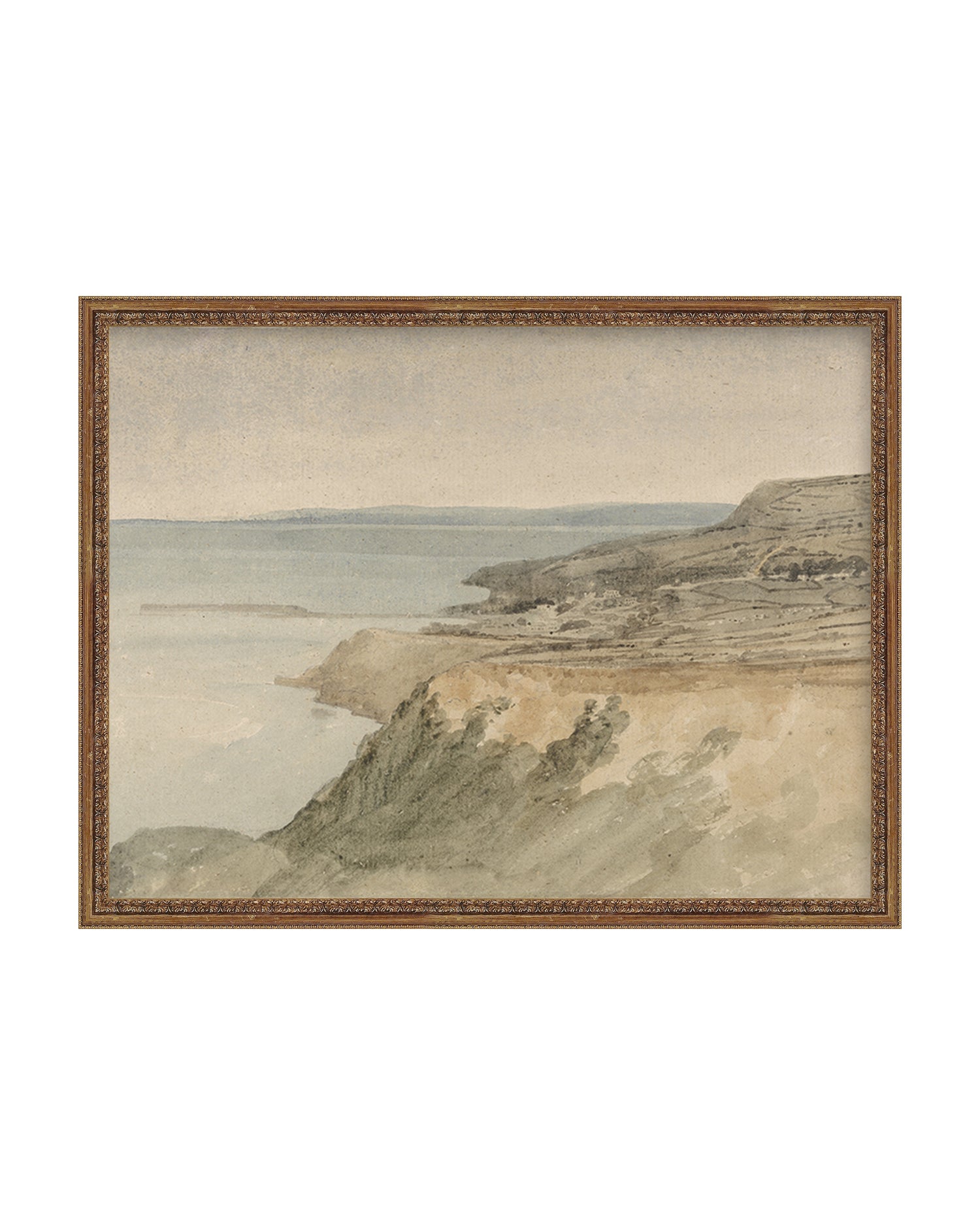 Ornate Laurel Gold · Smooth / 26 x 20