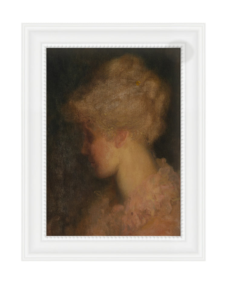 Framed - Alabaster White - Rag - Classic / 6.75 x 8.75