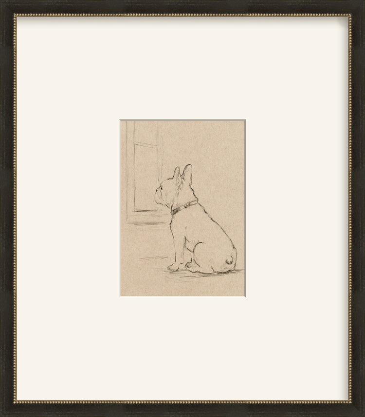 Framed - Vintage Black and Silver & Mat / 14.5 x 16.5