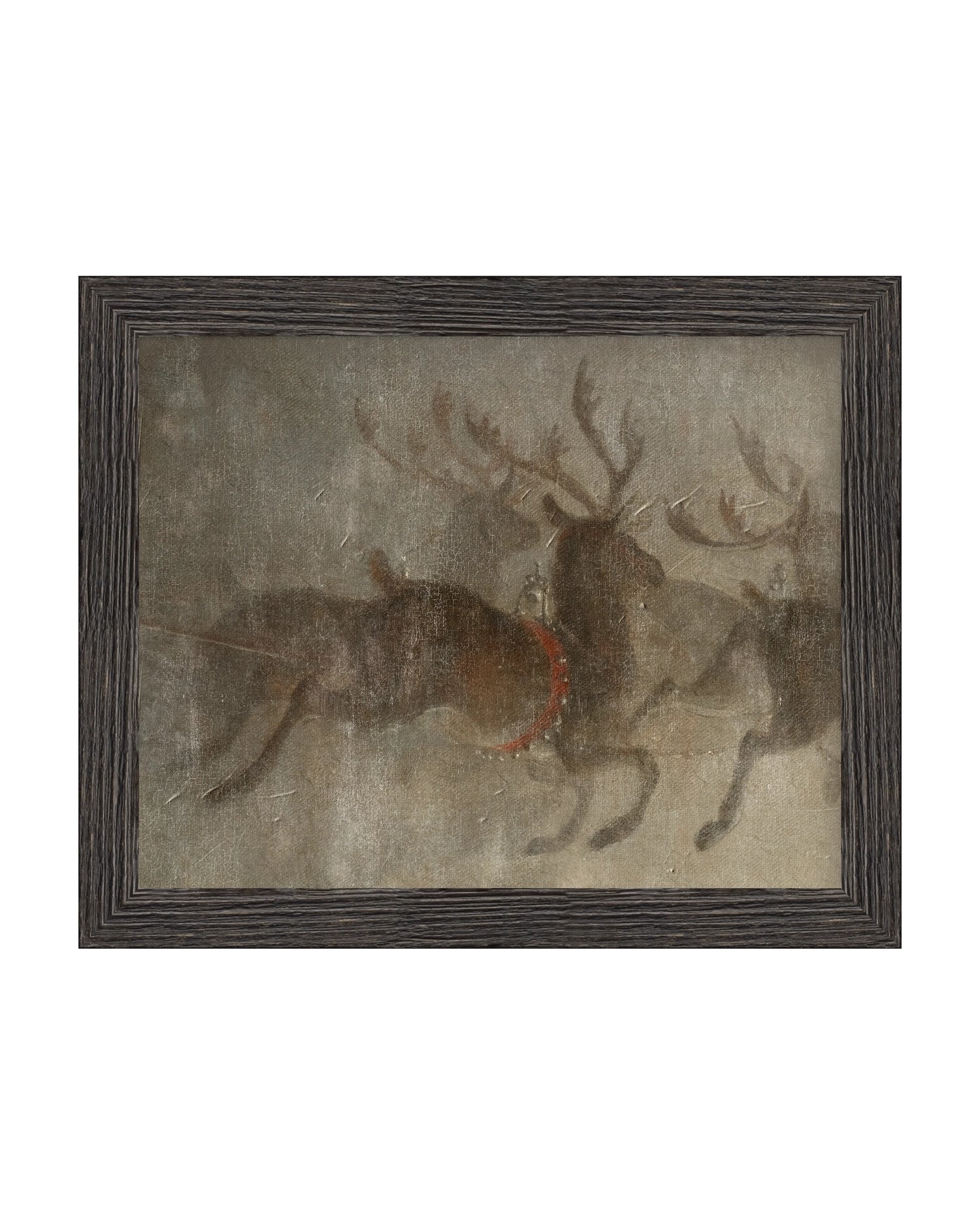 Framed - Black Driftwood - Rag - Classic / 16.25 x 13.25
