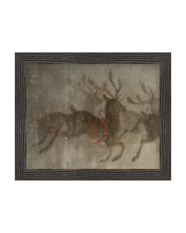 Framed - Black Driftwood - Rag - Classic / 16.25 x 13.25