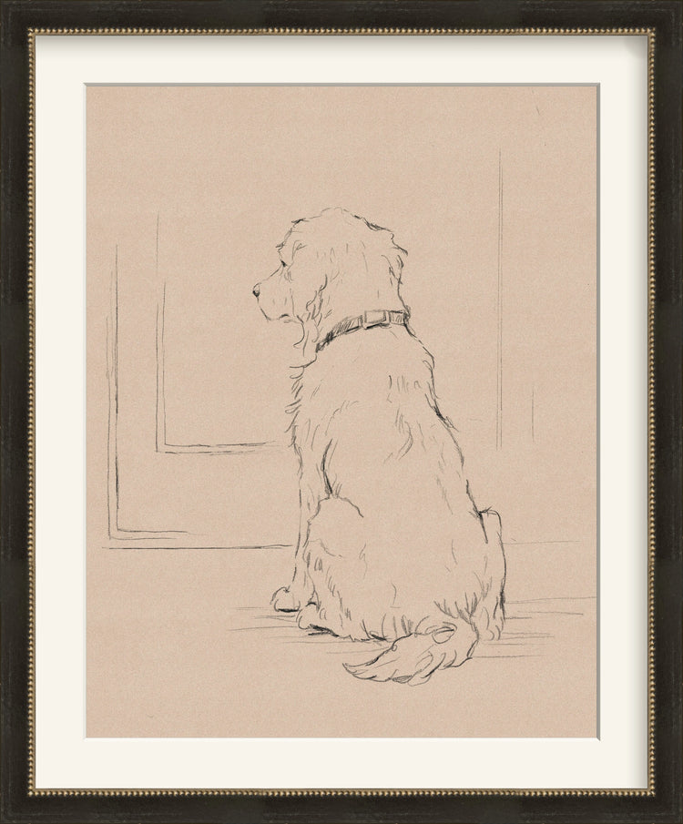 Framed - Vintage Black and Silver & Mat / 14.5 x 17.5
