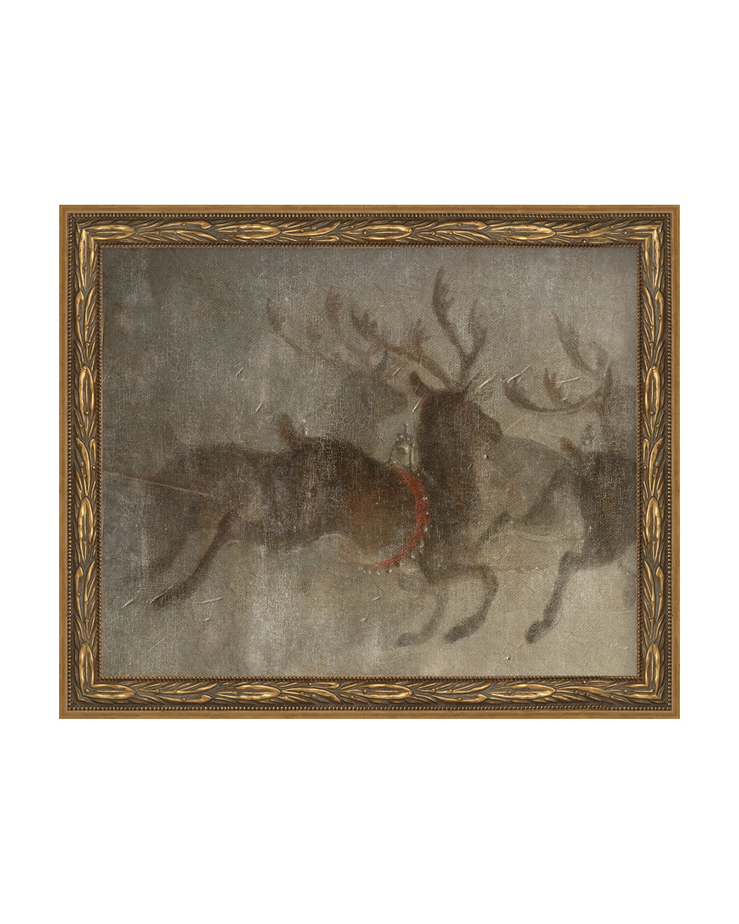Framed - Laurel Gold - Rag - Classic / 11.5 x 9.5