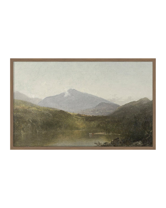 Mountain Lake at Dusk