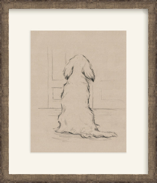 Framed - Driftwood Oak & Mat / 18.25 x 21.25