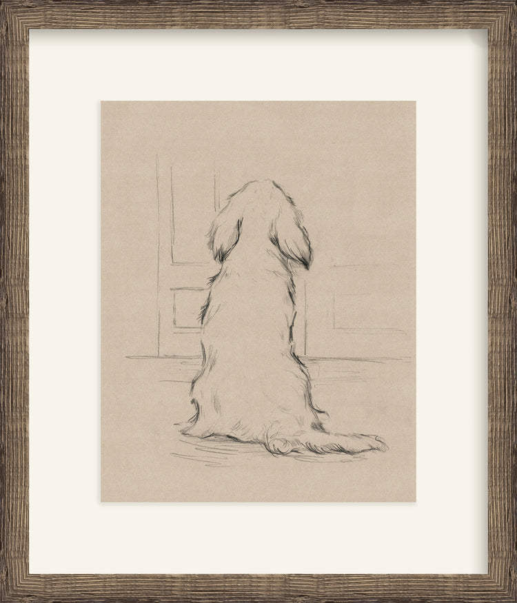 Framed - Driftwood Oak & Mat / 18.25 x 21.25